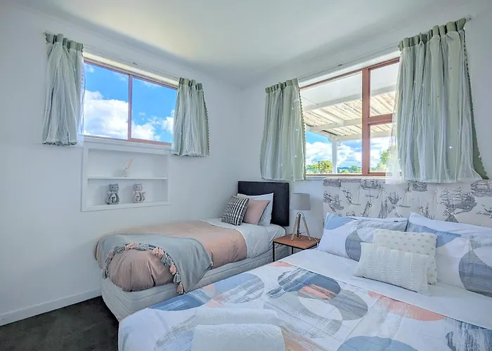 4 Bedrooms Escape, Close To Cbd 로토루아